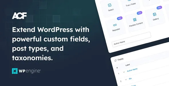 Advanced Custom Fields Pro 6.1.4 – WordPress Plugin