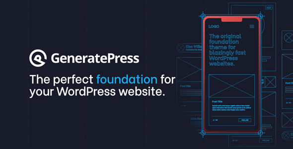 GeneratePress Premium 2.3.1 Lightweight WordPress theme