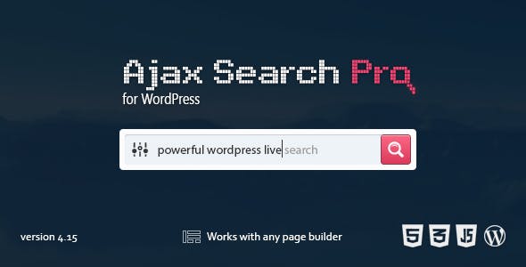 ajax search pro 4 26 2 – live wordpress search filter plugin
