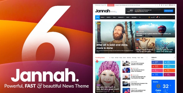 jannah 6 2 0 nulled – newspaper magazine news buddypress amp