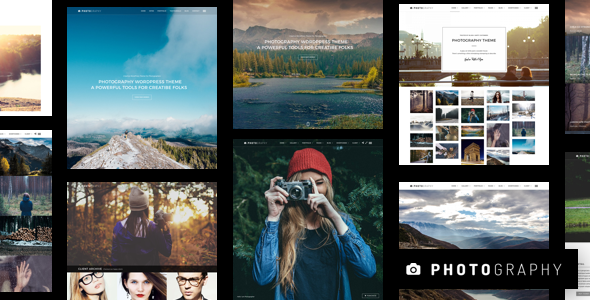 photography 7 3 4 nulled responsive photography wordpress theme