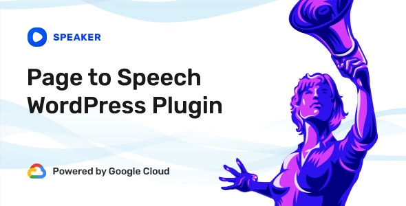 speaker 3 4 6 page to speech plugin for wordpress