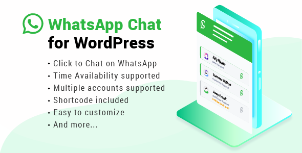 whatsapp chat wordpress