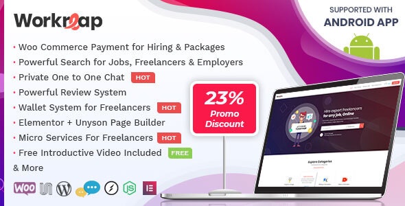 workreap 2 6 9 nulled freelance marketplace and directory wordpress theme