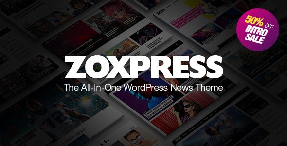 zoxpress 2 10 0 all in one wordpress news theme