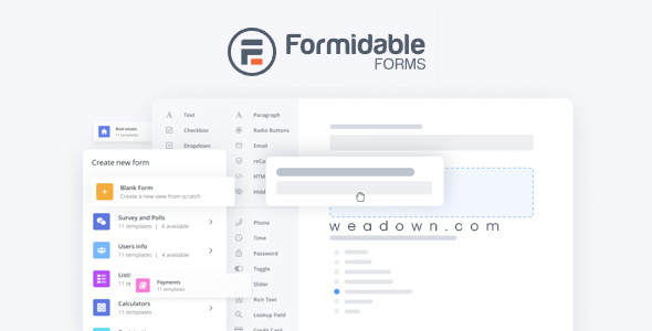 Formidable Forms Pro 6.3.1 Nulled WordPress Forms Plugin and Form Builder