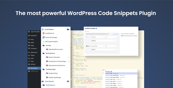 WPCodeBox 1.0.0 WordPress Code Snippets Plugin