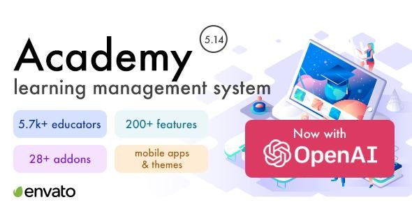 academy learning management system 5 12 nulled