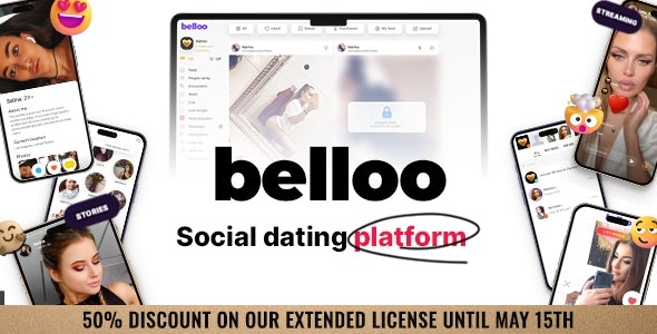 belloo 4 3 6 nulled complete premium dating software