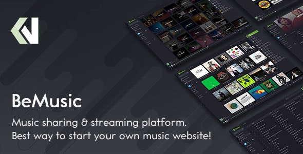 bemusic 3 0 4 music streaming engine scripts