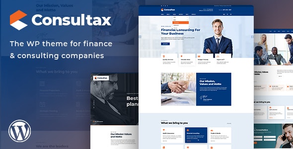 consultax 1 0 9 1 financial consulting wordpress theme