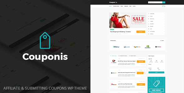 couponis 3 1 7 affiliate submitting coupons wordpress theme