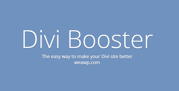 divi booster 4 2 0 wordpress plugin