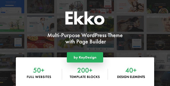 ekko 4 0 nulled multi purpose wordpress theme
