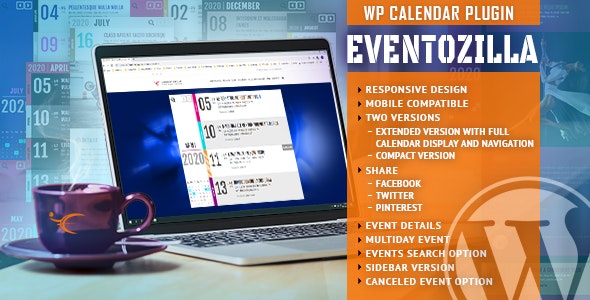 eventozilla 1 5 3 event calendar wordpress plugin