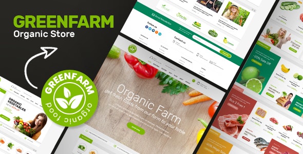 greenfarm 1 1 5 organic theme for woocommerce wordpress