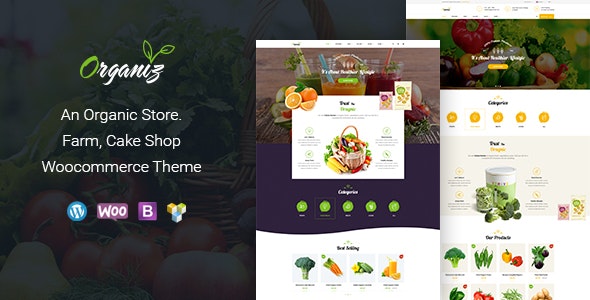 organiz 2 5 an organic store woocommerce theme