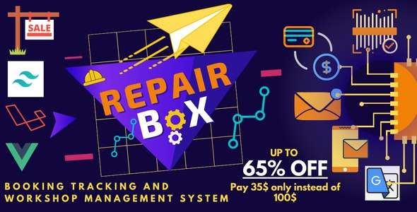 repair box 0 9 4 nulled repair bookingtracking and workshop management system