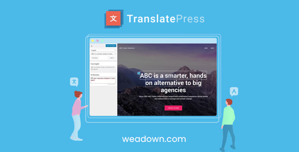 TranslatePress Pro – WordPress Multilingual Plugin 2.5.4 Nulled – WeaPlay