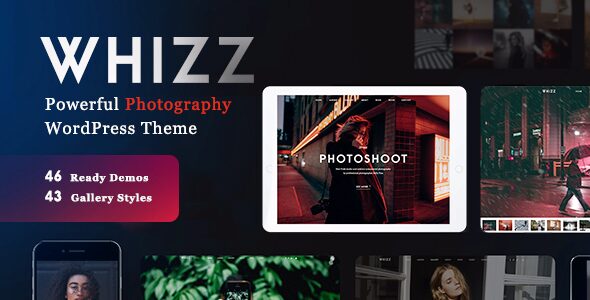 whizz 2 4 0 photography wordpress theme