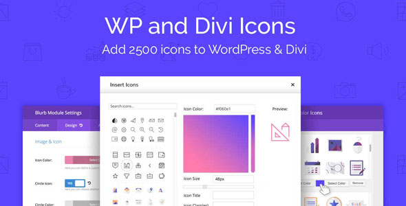 wp and divi icons pro 2 0 5 icon plugin for wordpress divi