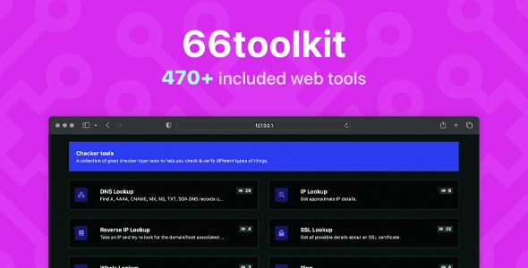 66toolkit 14 0 0 nulled ultimate web tools system saas