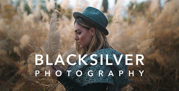 blacksilver 8 9 7 photography wordpress theme