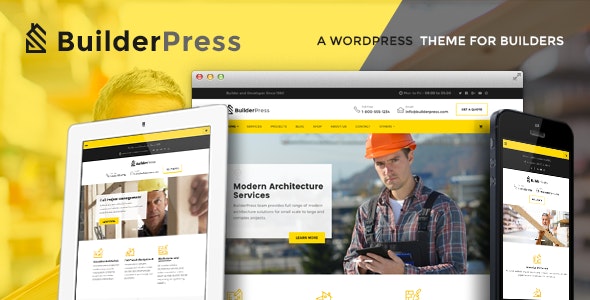 builderpress 1 2 5 construction and architecture wordpress theme