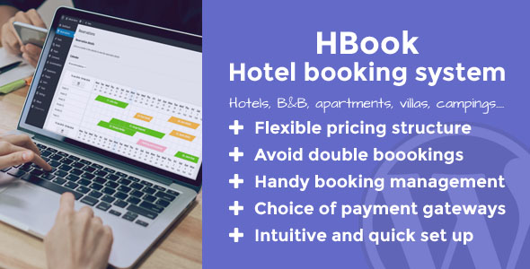 hbook 2 0 13 nulled hotel booking system wordpress plugin