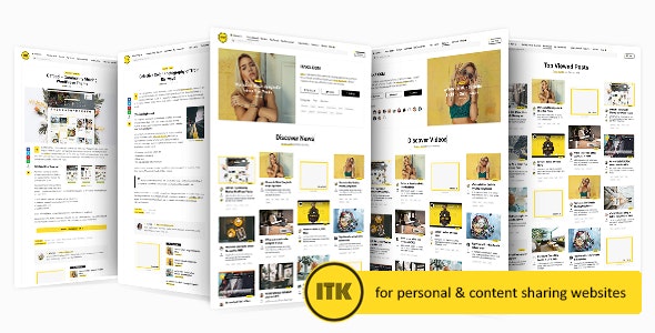 itaka 1 7 content sharing wordpress theme