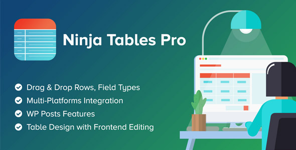 ninja tables pro 5 0 0 nulled – the fastest and most diverse wp datatables plugin