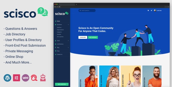 scisco 1 5 1 questions and answers wordpress theme