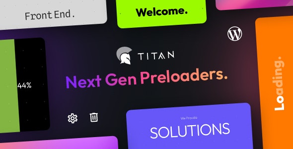 titan preloaders 1 2 0 page transitions wordpress plugin