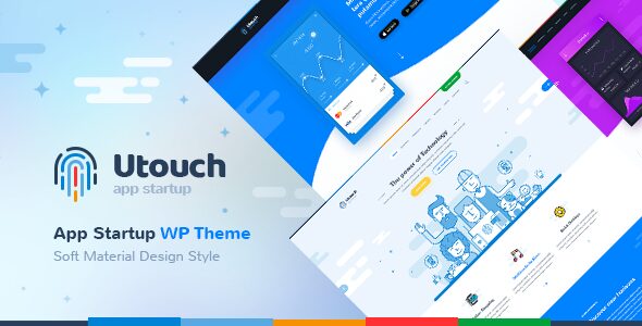 utouch 3 3 4 startup business and digital technology wordpress theme