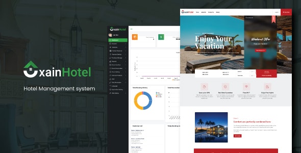 xain 2 5 0 nulled hotel management system with website
