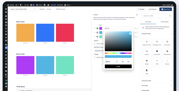 Gravity Forms Color Picker 1.2.2