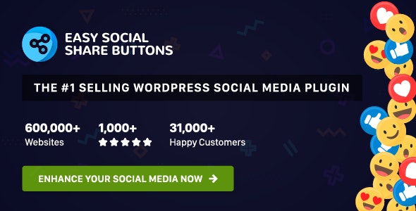 easy social share buttons for wordpress 9 1 nulled