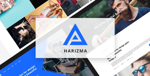 harizma 2 5 1 modern creative agency wordpress theme