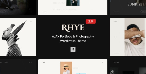 rhye 3 2 3 ajax portfolio wordpress theme