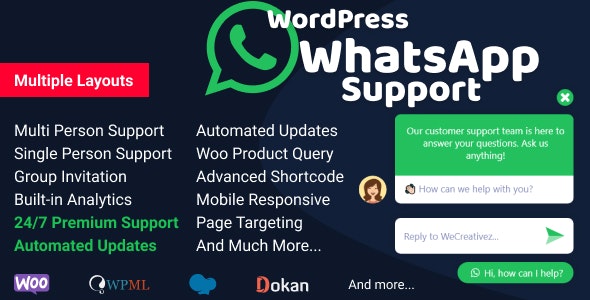 wordpress whatsapp support 2 4 2 nulled