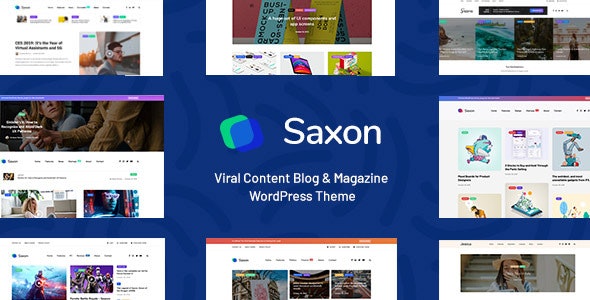 saxon 1 9 2 nulled viral content blog magazine wordpress theme