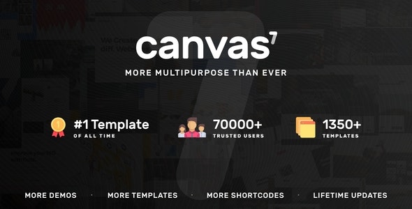 canvas 7 1 1 the multi purpose html5 template