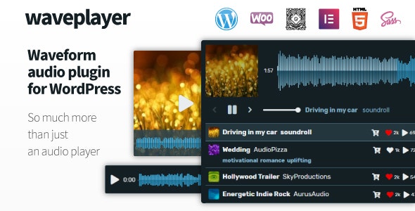 waveplayer 3 6 2 waveform audio player for wordpress and woocommerce