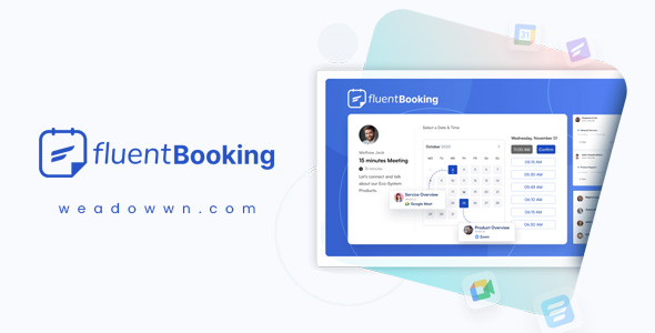 Fluent Booking Pro 1.2.1 Nulled Appointment Booking Calendar Plugin for WordPress