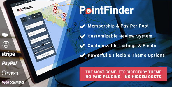 pointfinder 2 2 3 nulled directory listing wordpress theme