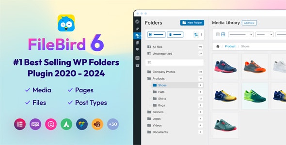 filebird pro 6 0 7 nulled wordpress media library folders