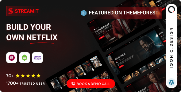 streamit 3 4 1 video streaming wordpress theme rtl