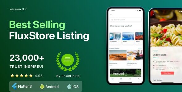fluxstore listing 3 10 5 the best directory woocommerce app by flutter