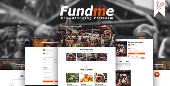 fundme 5 2 crowdfunding platform php script