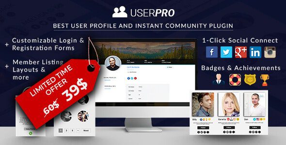 userpro 5 1 1 nulled community and user profile wordpress plugin